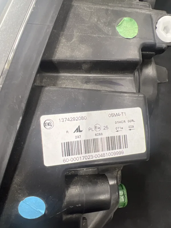 Hovedlykt Høyere side til Fiat.Peugeot og Citroen ( art 1374292080)