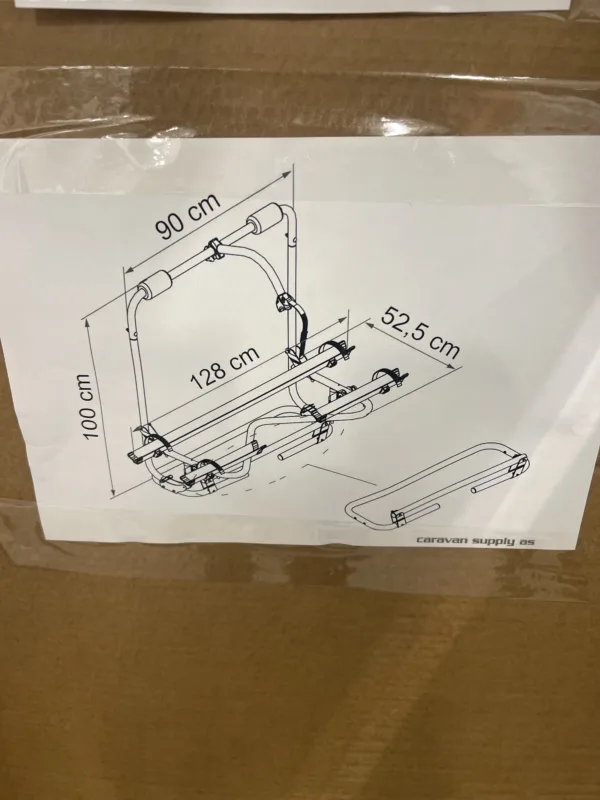 Sykkelstativ  for drag montering carry bike caravan xl a pro ( art nr 20015)